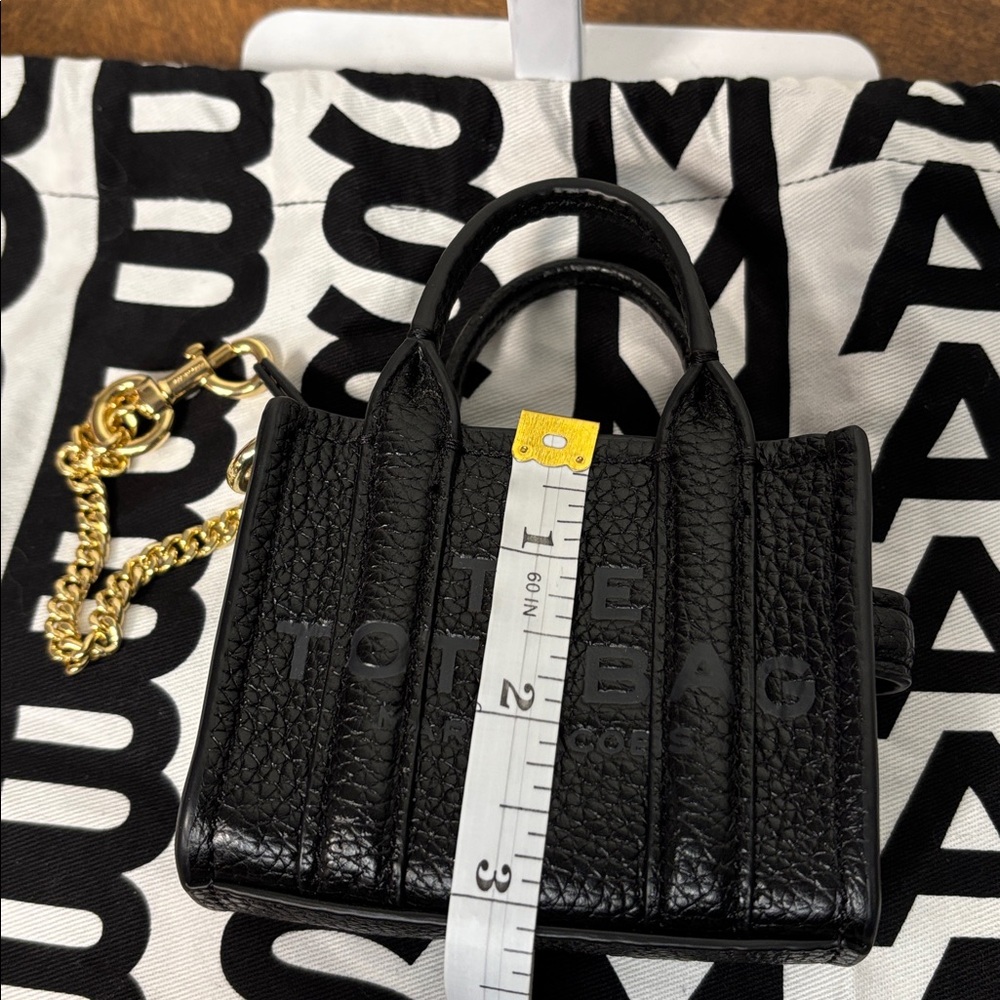 MARC JACOBS THE TOTE BAG: NANO BAG CHARM- AUTHENTIC - Picture 15 of 16